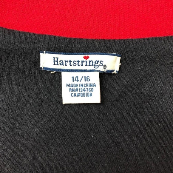 Hartstrings Top Jacket Ruffled Double Breasted Red - Picture 6 of 8